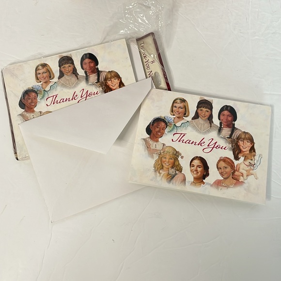 American Girl Christmas card making kit & set of 6 thank you notecards/envelopes - Picture 6 of 17